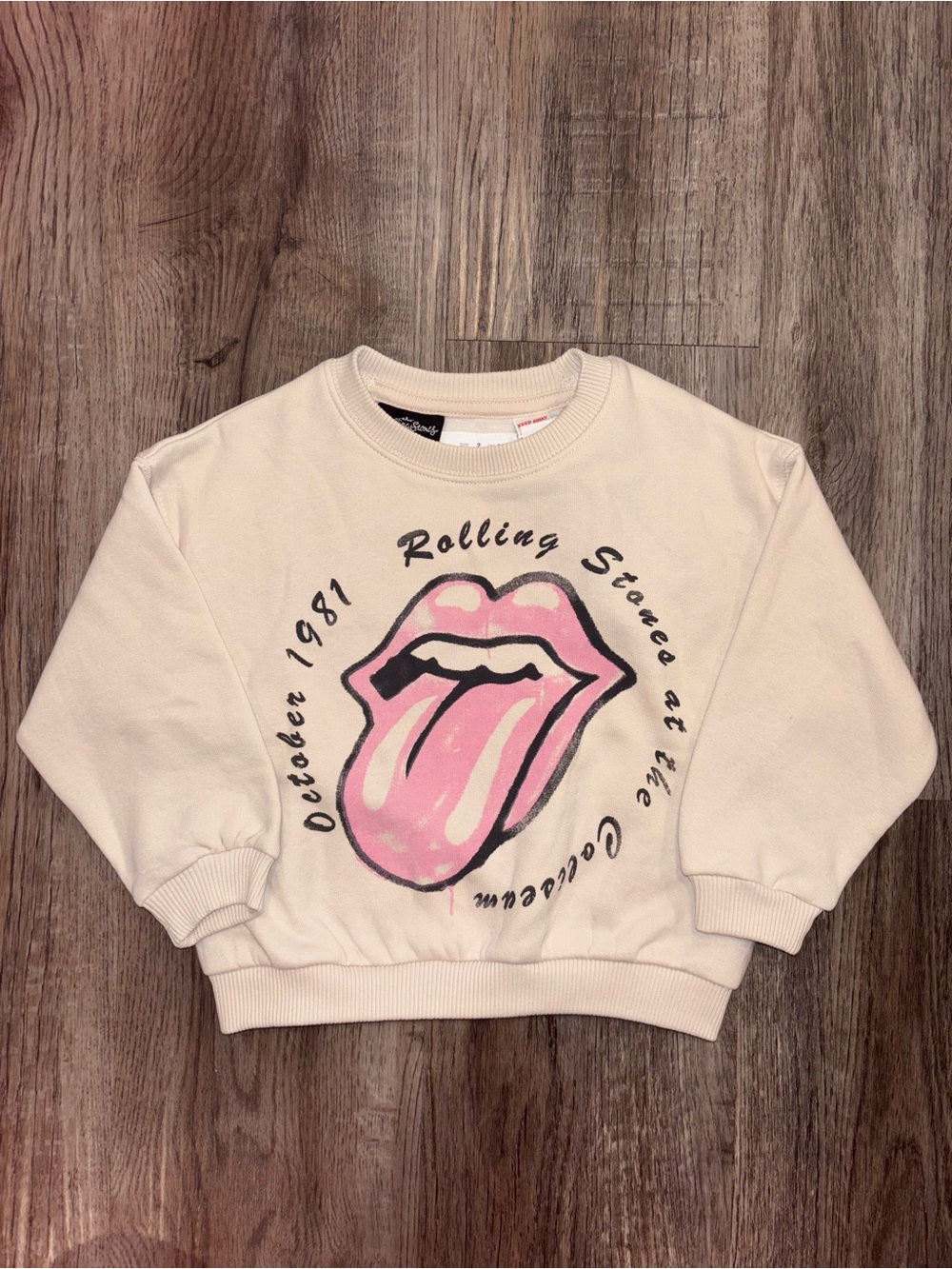 NEW W/Tags Toddler Girl Rolling Stone Sweatshirt